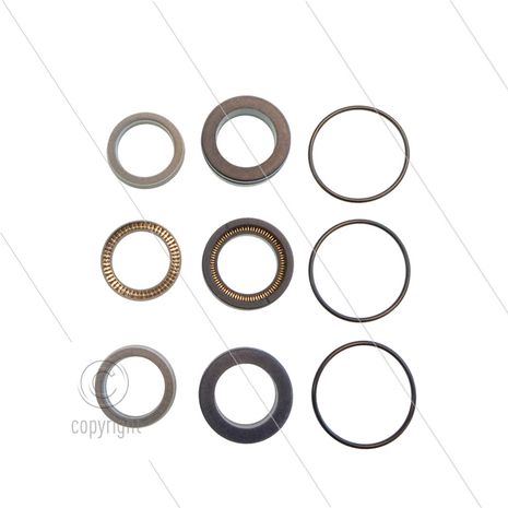 Kit 350 - Manchetset &Oslash;20mm voor 3 plunjers - Serie C3W HT - Serie 59