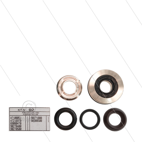 Kit 082 - Complete afdichtingsset &Oslash;20mm voor 1 plunjer - Serie 69