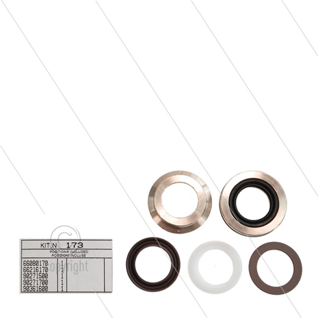 Kit 173 - Complete afdichtingsset &Oslash;22mm voor 1 plunjer - serie 66