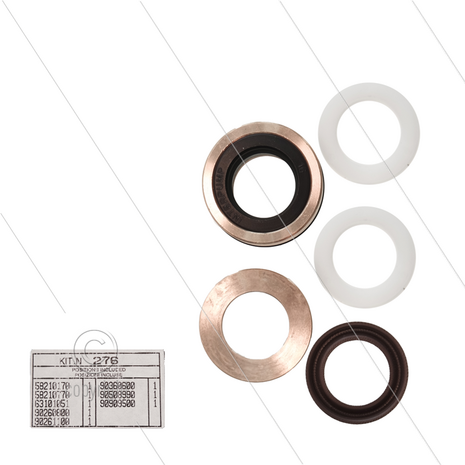 Kit 276 - Complete afdichtingsset &Oslash;15mm voor 1 plunjer - serie 58