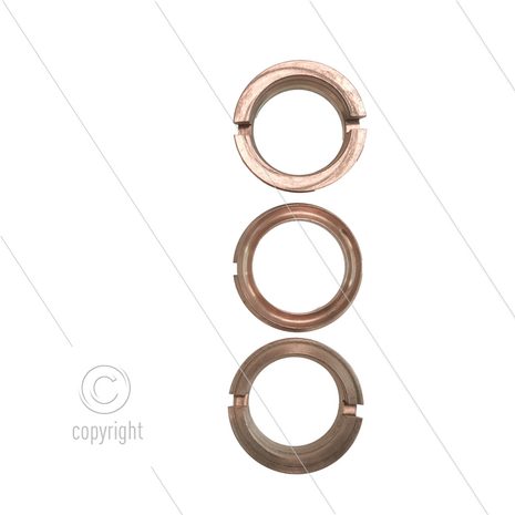 Kit 066 - Set messing tussenringen &Oslash;30mm (3x) - Serie 69 - W103
