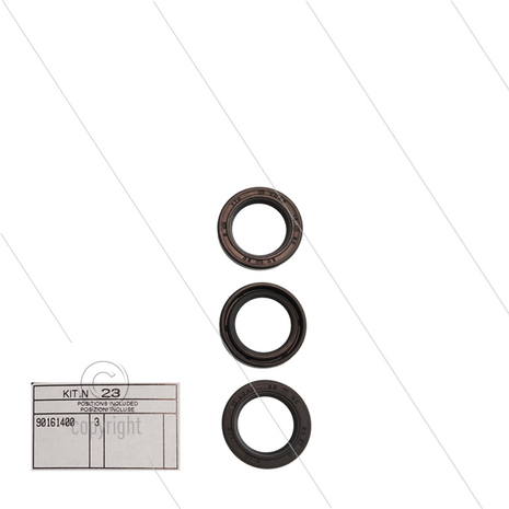 Kit 023 - Set oliekeerringen &Oslash;20mm (3x) - serie 44 + 50