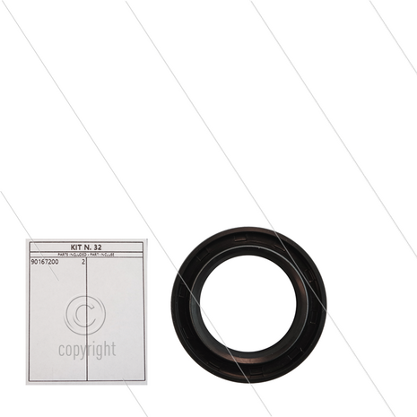 Kit 032 - Set krukaskeerringen 35x52x8 (2x) - Serie 69 + 69 HT + 75