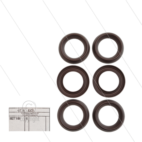 Kit 063 - Set afdichtingen 30x45x7,5 (6x) - Serie 69 - W103