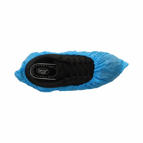 CMT Schoenovertrek CPE 40m&micro; geruwd Blauw - 2.000 stuks