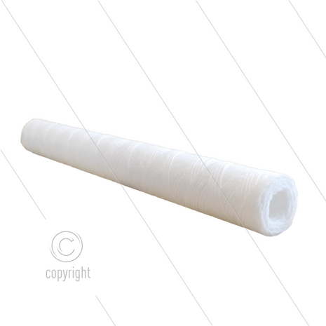 Filterpatroon - Touwpatroon 20&quot; - katoen - 20 m&micro; - 45 l/min - H=511mm - max 50&deg;C