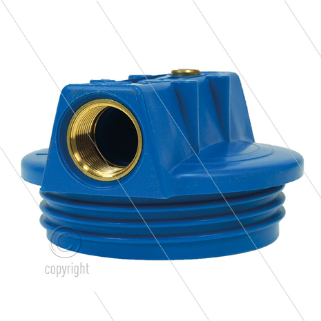 Filterkop 3/4&quot; filter - 2x 3/4&quot; bi
