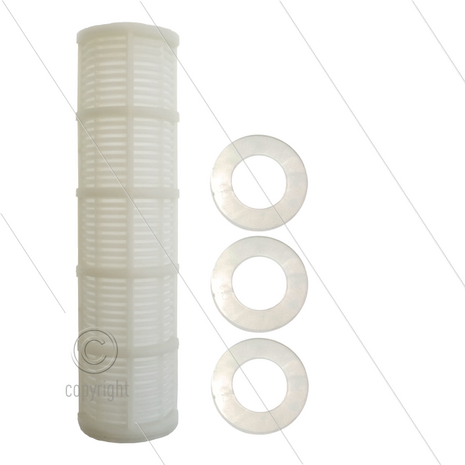Gaaspatroon 9&quot; - nylon - 60 m&micro; - 27 l/min - H=248mm - max 40&deg;C