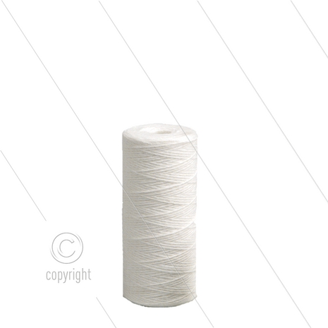 Touwpatroon 5&quot; - katoen - 20 m&micro; - 11 l/min - H=130mm - max 50&deg;C