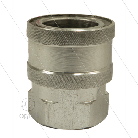 RSS250 - koppeling - RVS - 250 Bar - &Oslash;19,9mm - max 90&deg;C - passend op Nilfisk-Alto - 3/8&quot; bi