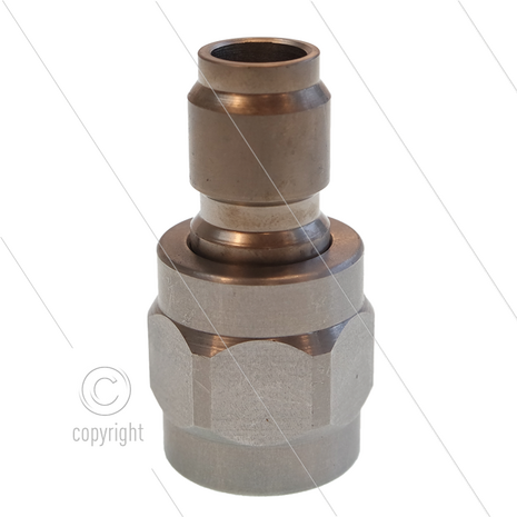 RP3100 - nippel - RVS - 250 Bar - &Oslash;17,8mm - max 150&deg;C - 1/2&quot; bi