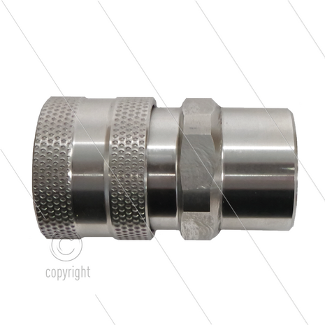 RP3100 - koppeling - RVS - 250 Bar - max 150&deg;C - 1/2&quot; bi