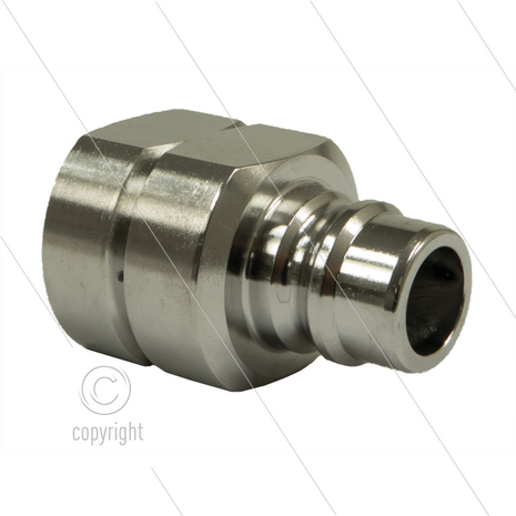 Snap-Tite - nippel - RVS (gehard) - 552 Bar - 1/2&quot; bi