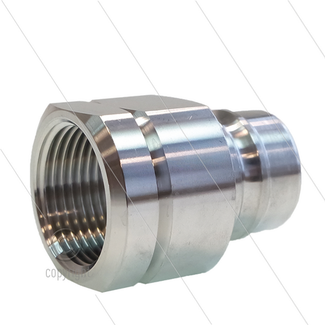 Snap-Tite - nippel - RVS - 276 Bar - 1&quot; bi