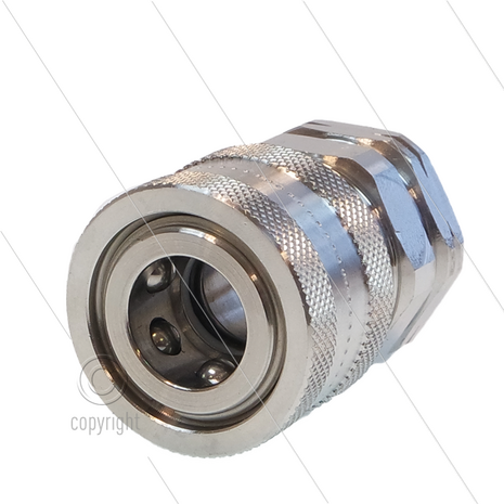 Snap-Tite - koppeling - RVS - 690 Bar - 1/4&quot; bi