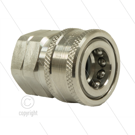 Snap-Tite - koppeling - RVS - 552 Bar - 1/2&quot; bi