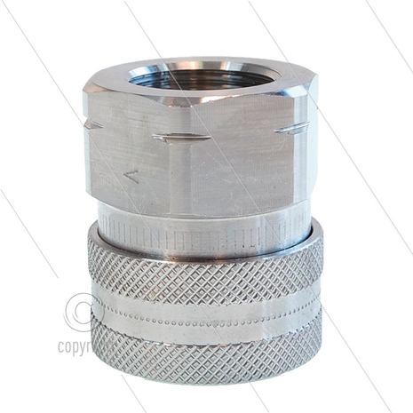 Snap-Tite - koppeling - RVS - 483 Bar - 3/4&quot; bi