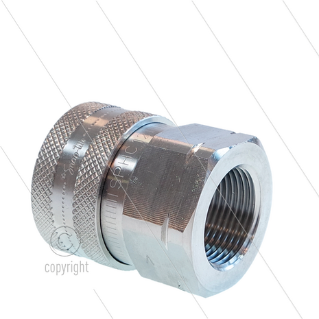 Snap-Tite - koppeling - RVS - 483 Bar - 3/4&quot; bi