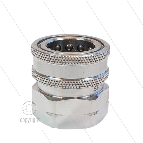 Snap-Tite - koppeling - RVS - 276 Bar - 1&quot; bi
