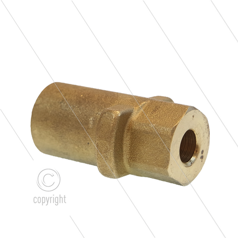 Bajonetnippel 1/4&quot; bi - messing - passend op K&auml;rcher
