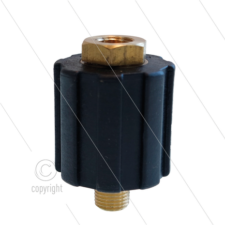 Variopress - tussen lans en pistool - 200 Bar - 21 l/min - max 80&deg;C - 1/4&quot; bi x 1/4&quot; bu