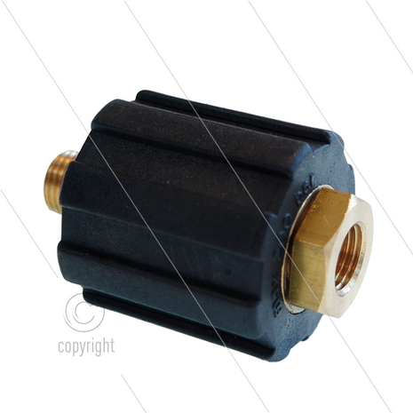 Variopress - tussen lans en pistool - 200 Bar - 21 l/min - max 80&deg;C - 1/4&quot; bi x 1/4&quot; bu