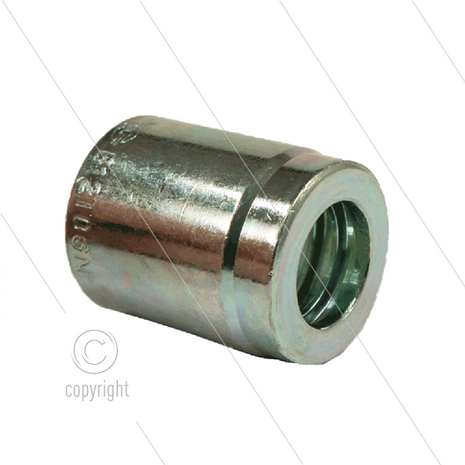 Pershuls - staal - 1/4&quot; DN06 - 1SN - 2SN - 2SC