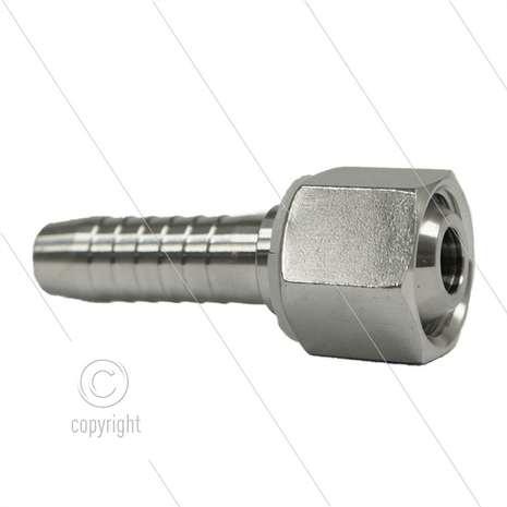 Persnippel - RVS - 5/16&quot; - 1/2&quot; wartel - SW27