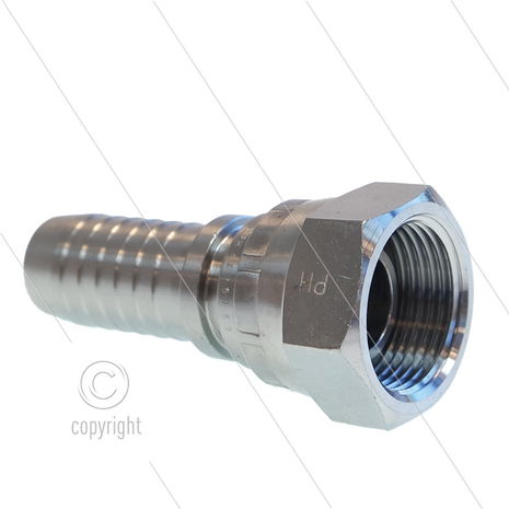 Persnippel - RVS - 3/4&quot; - 3/4&quot; wartel - SW32