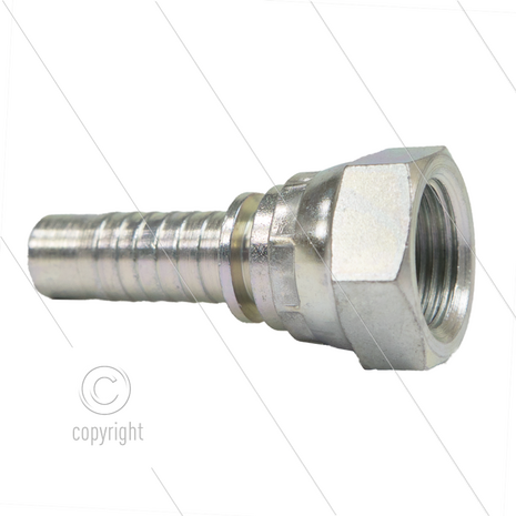 Persnippel - staal - 1/2&quot; - 1/2&quot; wartel - SW27