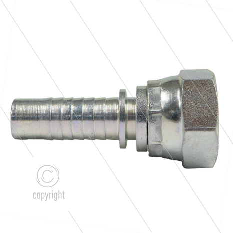 Persnippel - staal - 1/2&quot; - 1/2&quot; wartel - SW27