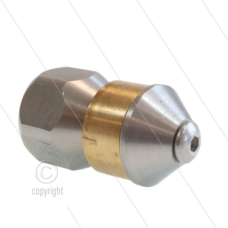 Roterende nozzle - 0.100 - 4 x 0.95 - &Oslash;19mm - 1/4&quot; bi