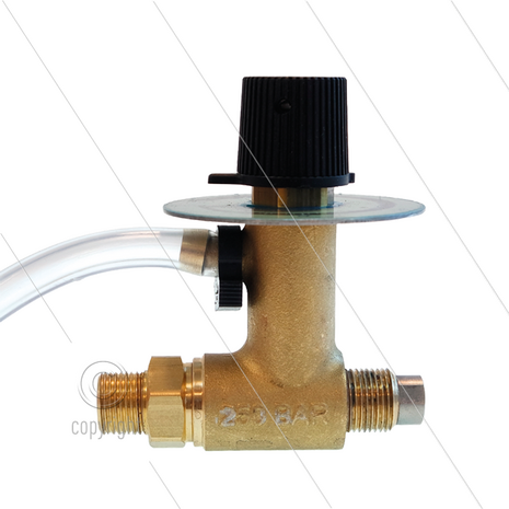 Schuiminjector KEW - 2 x 3/8&quot; bu - zonder snelkoppeling - max 250 Bar - 15 l/min - 2m zuigslang met zeef - regelbaar 0 tot 5 %