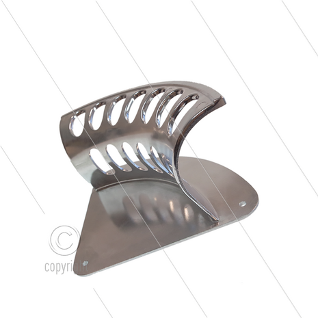 Slanghouder &quot;S&quot; - Aluminium - wandmontage - Slangcapaciteit: 1/4&quot; = 30m - 3/8&quot; = 20m
