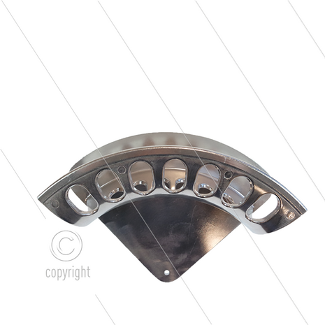 Slanghouder &quot;M&quot; - Aluminium - wandmontage - Slangcapaciteit: 3/8&quot; = 30m - 1/2&quot; = 20m