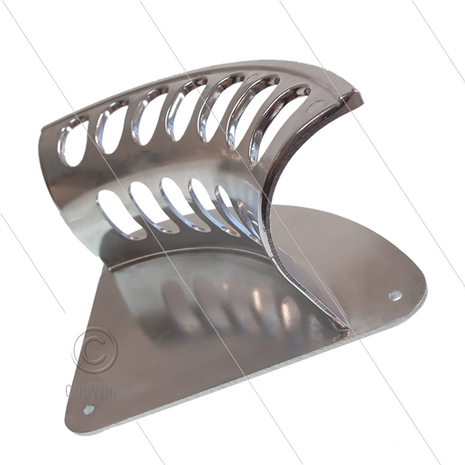 Slanghouder &quot;XL&quot; - Aluminium - wandmontage - Slangcapaciteit: 3/4&quot; = 30m - 1&quot; = 20m