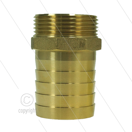 Slangpilaar - messing - &Oslash;38mm - 1 1/4&quot; bu