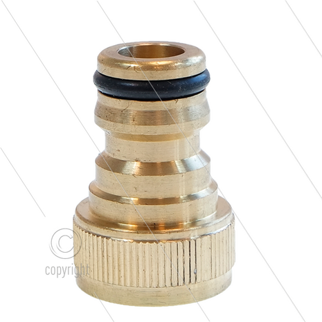Snelkoppeling - LD - messing - kraanaansluiting - 1/2&quot; bi