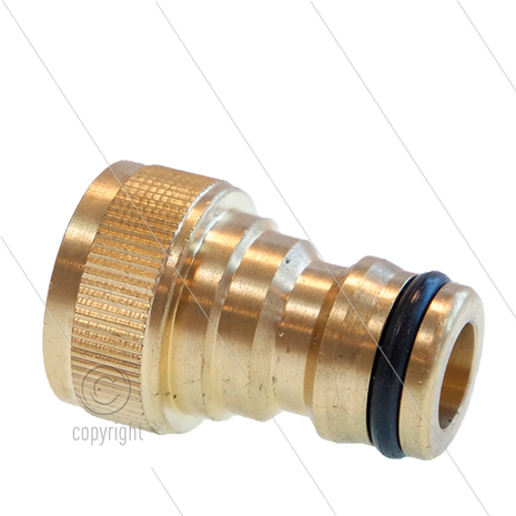 Snelkoppeling - LD - messing - kraanaansluiting - 1/2&quot; bi