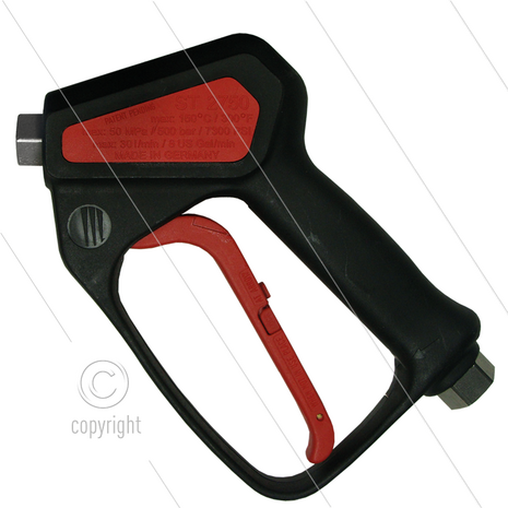 ST2750 - HD pistool - RVS - 500 Bar - 30 l/min - max 150&deg;C - 3/8&quot; bi x 1/4&quot; bi