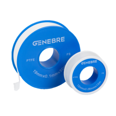PTFE tape ptfe 12x0,06mm 1/8&quot; tot 1/2&quot; (Teflon) - 10 stuks