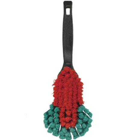 Vikan Transport 524652 Handborstel rubber stootrand zwart zachte vezels
