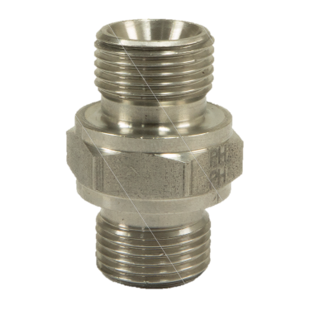 Verloopnippel RVS 1/2&quot; BSPT x 1/2&quot; BSPP bu