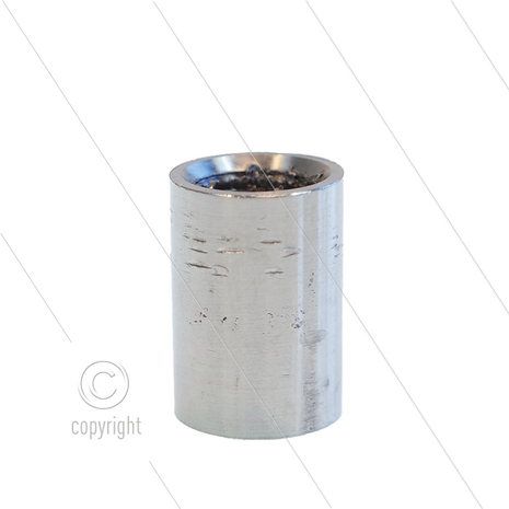 Sok - RVS - 1/8&quot; bi - rond