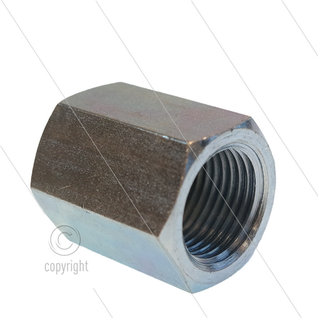 Verloopsok - 1/4&quot; bi x 3/8&quot; bi - SW22 - L=29mm