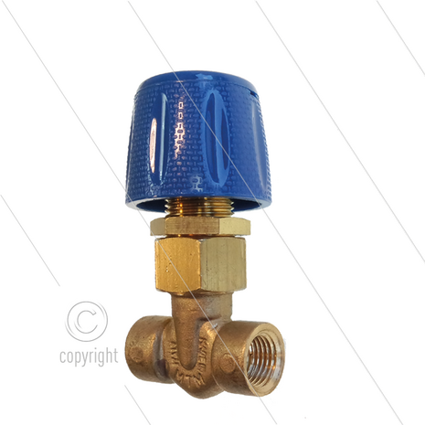 Chemicali&euml;n doseerkraan - 27 Bar - 10 l/min - max 40&deg;C - 2 x 1/4&quot; bi