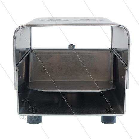 ST550 Voetventiel - RVS - 500 Bar - 80 l/min - max 150&deg;C - 2 x 1/4&quot; bi