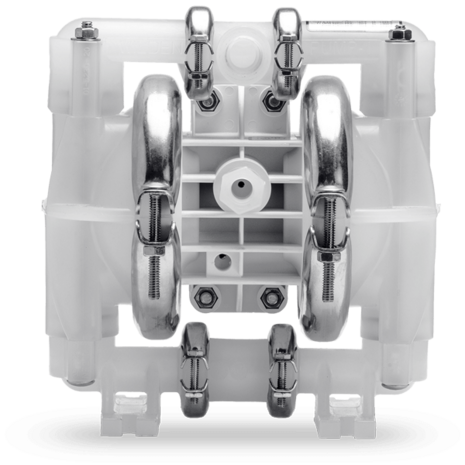 Wilden A1 Accu-Flo Clamped  Plastic Pump