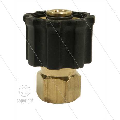 AR1 - M22x1,5 - wartel - messing - 250 Bar - &Oslash;14mm - max 160&deg;C - 3/8&quot; bi