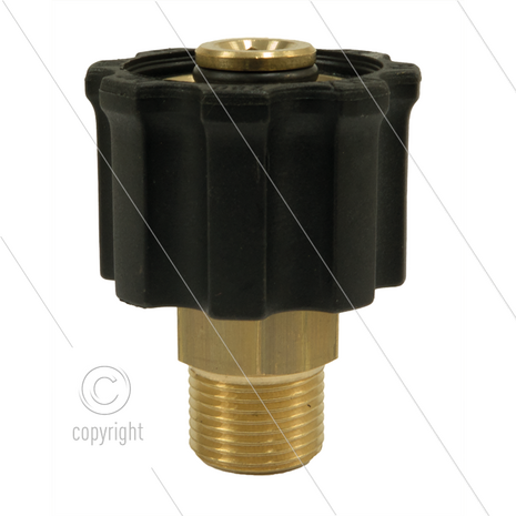 AR1 - M22x1,5 - wartel - messing - 250 Bar - &Oslash;14mm - max 160&deg;C - 1/2&quot; bu